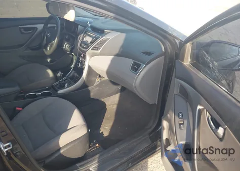 2016 Hyundai Elantra Se from USA, damaged, VIN 5NPDH4AE1GH693489